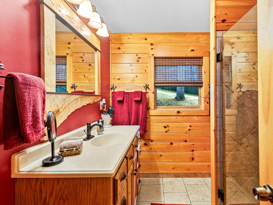 Kitchen close-up and island seating